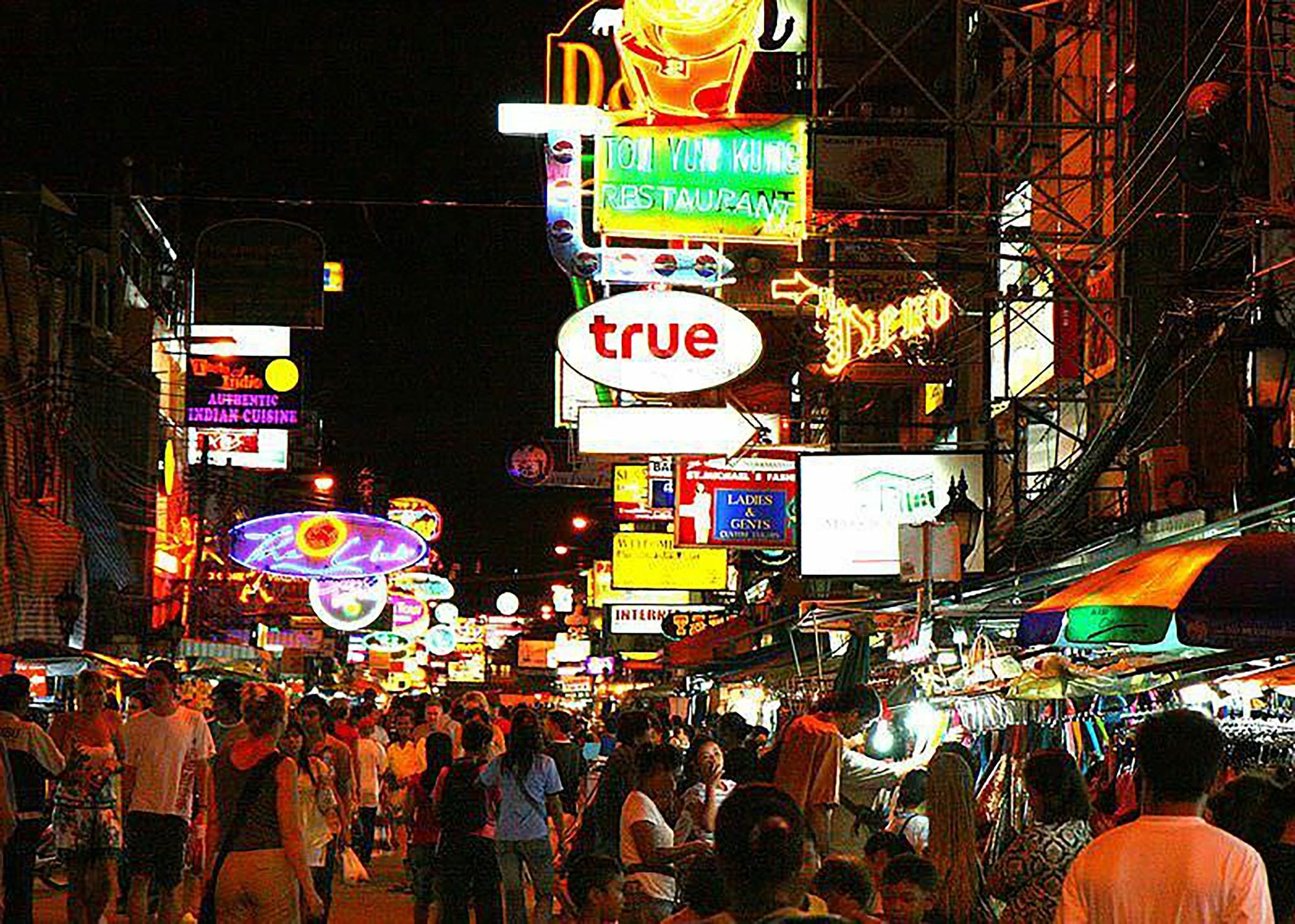 The Twins Hostel Bangkok Exterior foto